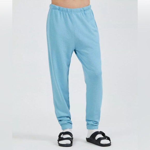 ATM Anthony Thomas Melillo French Terry Jogger Pants in Ocean Blue, Size XXL NWT - Picture 1 of 8